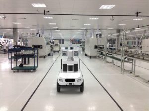 天弓智能室内外全地形通用移动机器人平台在工厂巡检